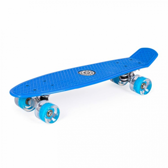 Penny Board Ecotoys LED Albastru pentru Copii - imagine 8