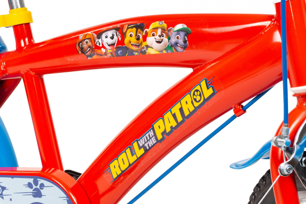 Bicicleta Paw Patrol Red 16" Toimsa | Roti ajutatoare - imagine 3