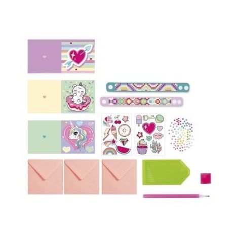 Set DIY Diamante Grafix - Bratari si Felicitari - imagine 3