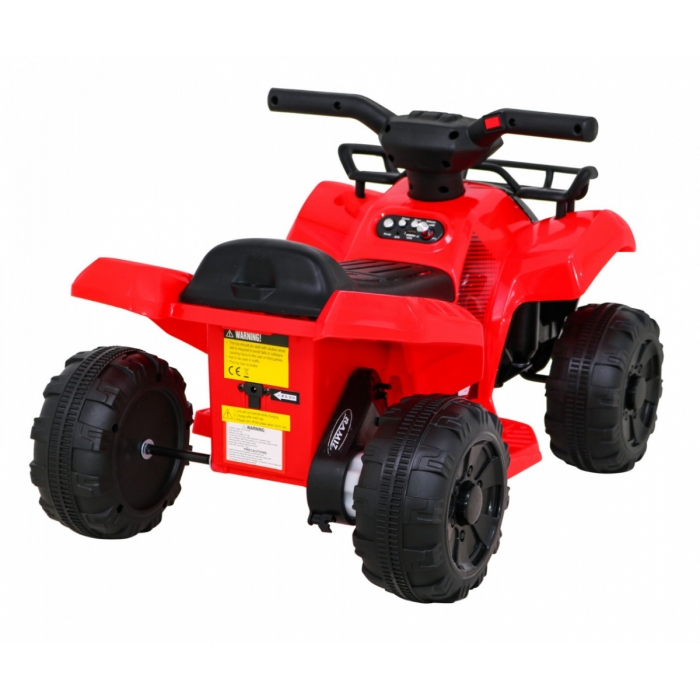 ATV Electric Ramiz Storm Rosu pentru Copii - imagine 9
