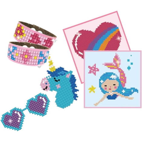 Set Creativ Diamond Dotz Sirena 6-in-1 - imagine 2