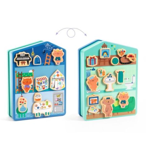 Joc Magnetici Djeco InZeHouse - Creativitate - imagine 2