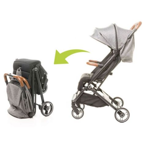 Carucior Sport 4Baby TWIZZY Compact Gri - imagine 3