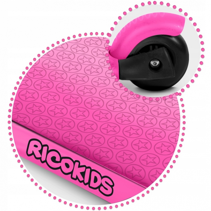 Trotineta 3 in 1 Ricokids Buggy Roz - imagine 7