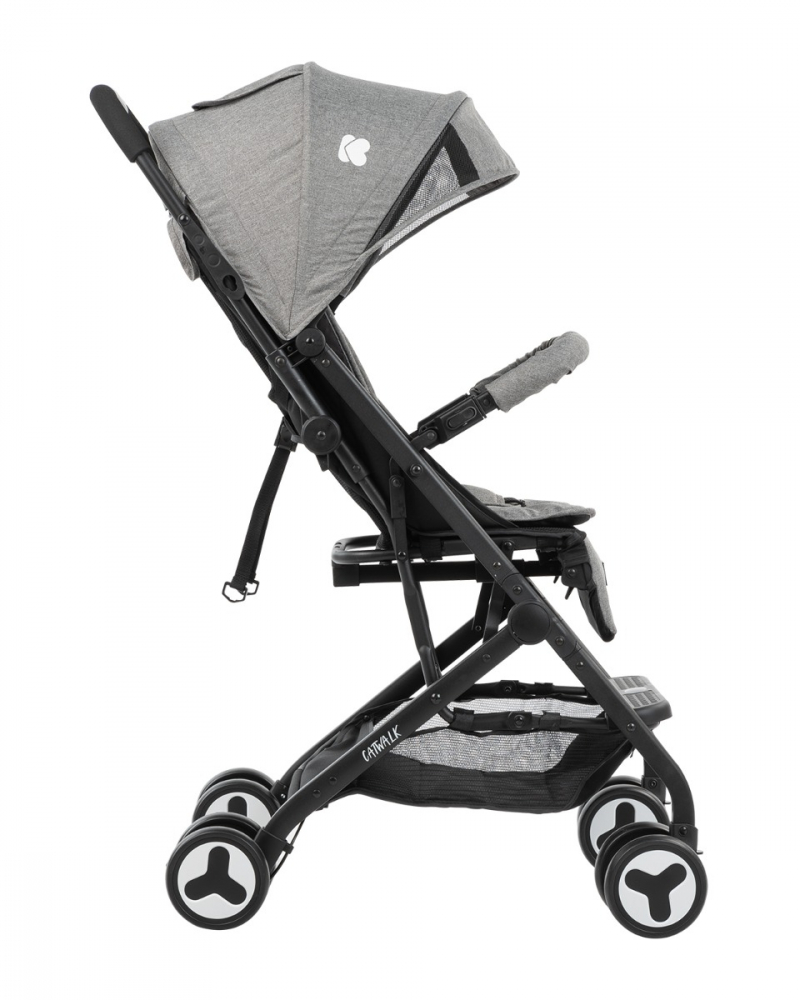 Carucior Sport KikkaBoo Catwalk Gri | Pliere Compacta - imagine 6