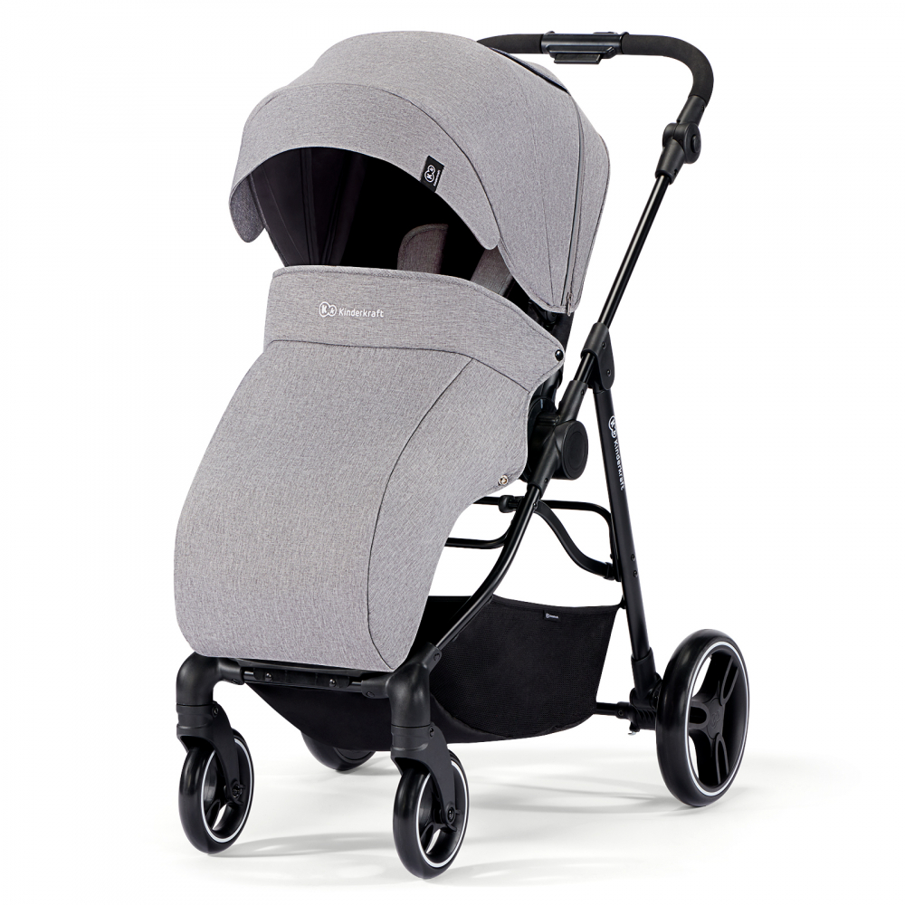 Carucior Kinderkraft Vesto Grey de la naștere - imagine 5