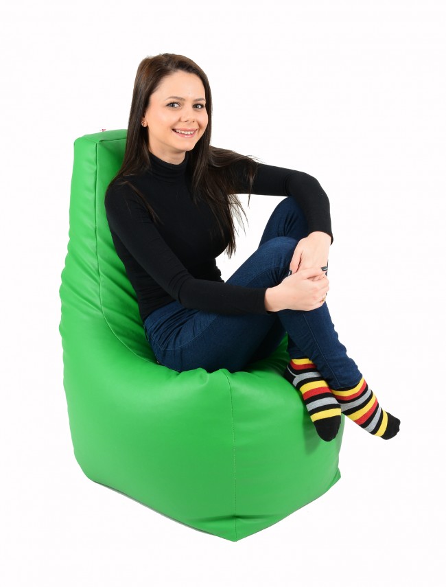 Fotoliu Sunlounger Verde Pufrelax
