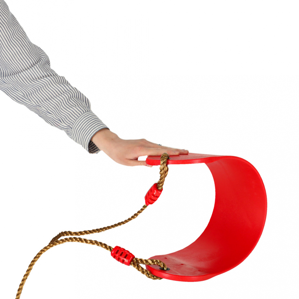 Leagan Ikonka Red - Distractiv pentru copii în grădină - imagine 3