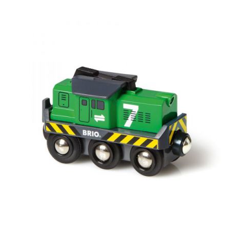 Locomotiva cu Baterii Brio 33214 Verde - imagine 5