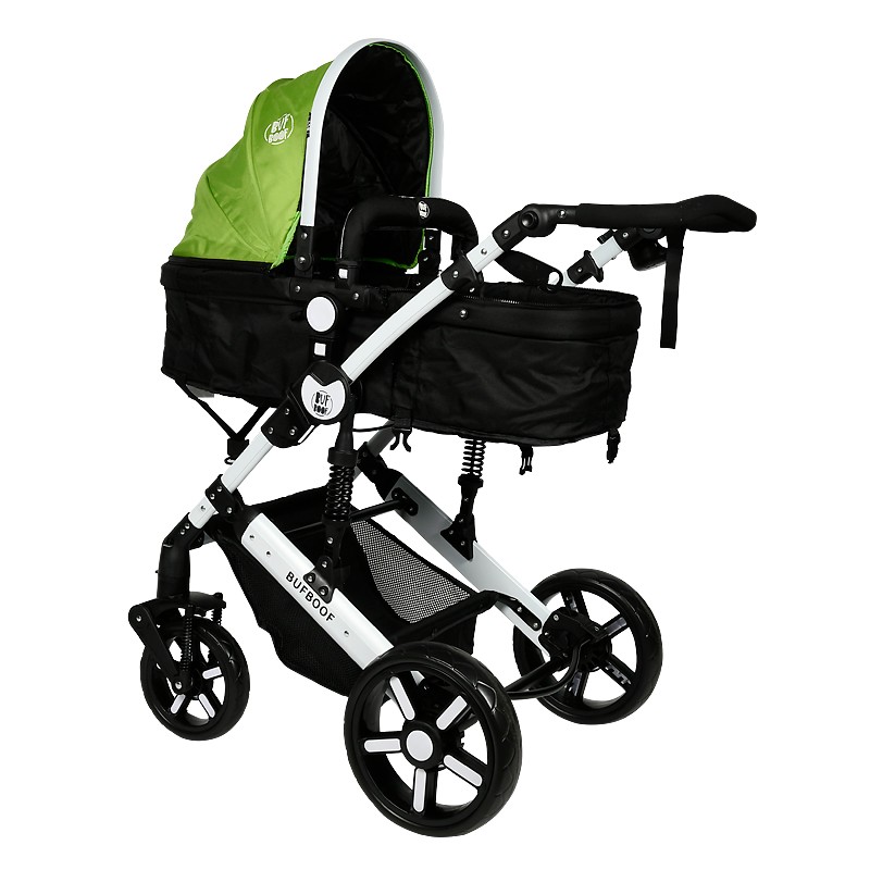 Carucior 2 in 1 Reversibil Buf Boof X2 Green