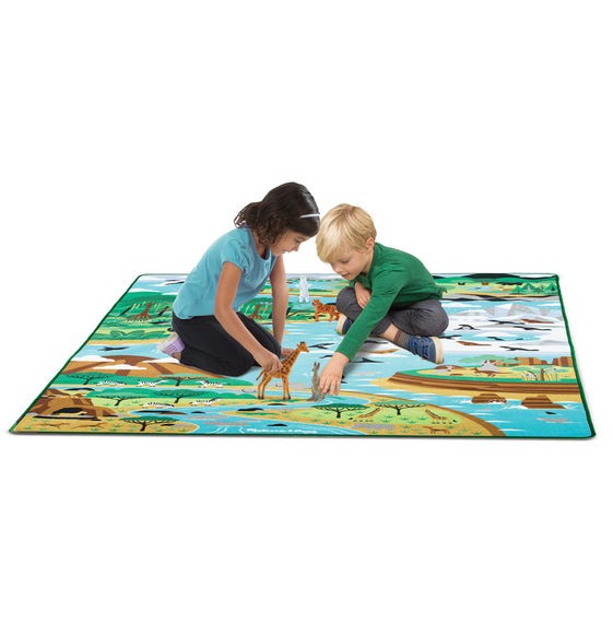 Covoras Habitatele Animalelor Melissa & Doug - imagine 2