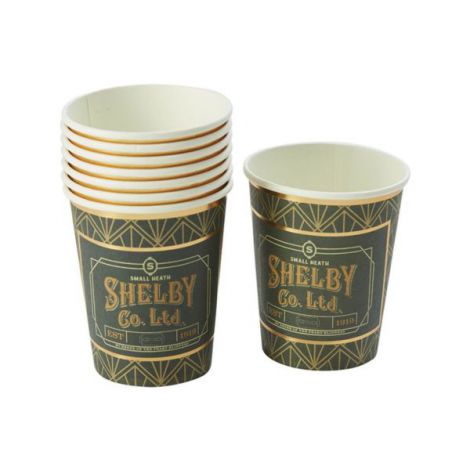 Set Pahare Petrecere Peaky Blinders, 8 bucăți, Smiffys