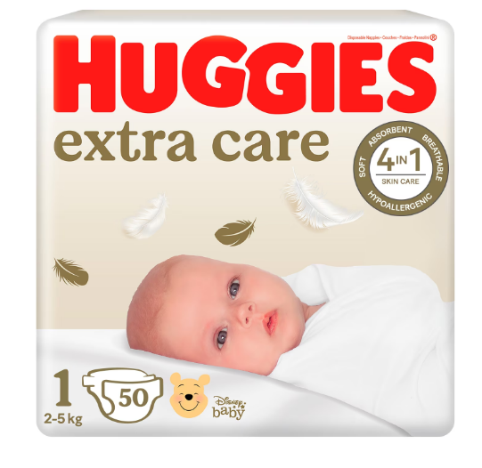 Scutece Huggies Elite Soft 1, 3-5 kg, 50 buc - imagine 9
