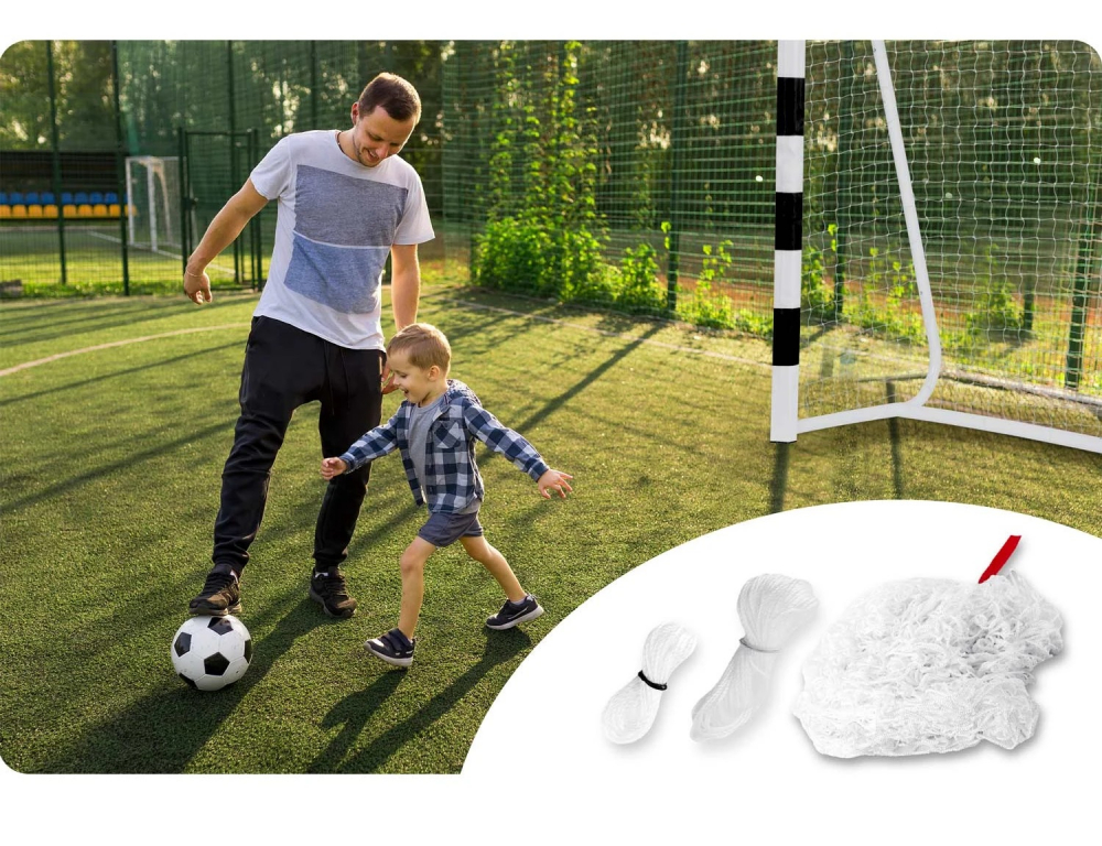 Plasa Poartă Fotbal Neo Sport 300x200cm, Rezistentă - imagine 4