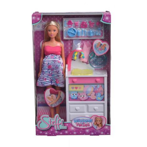 Papusa Steffi Gemeni Simba - Accesorii Incluse