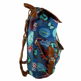 Rucsac Urban LaRue Love2Travel Bleu - imagine 2