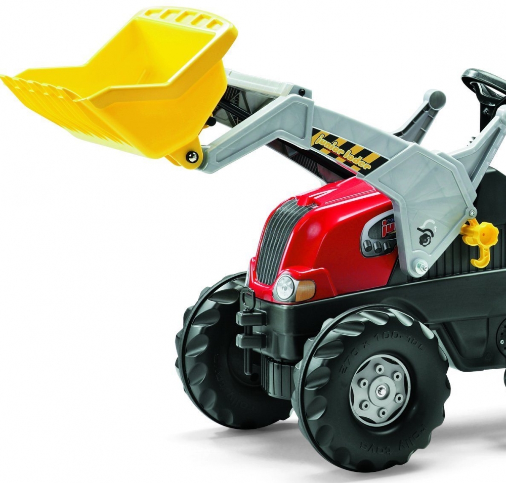 Tractor Rolly Toys Junior cu Remorcă și Cupă - imagine 2
