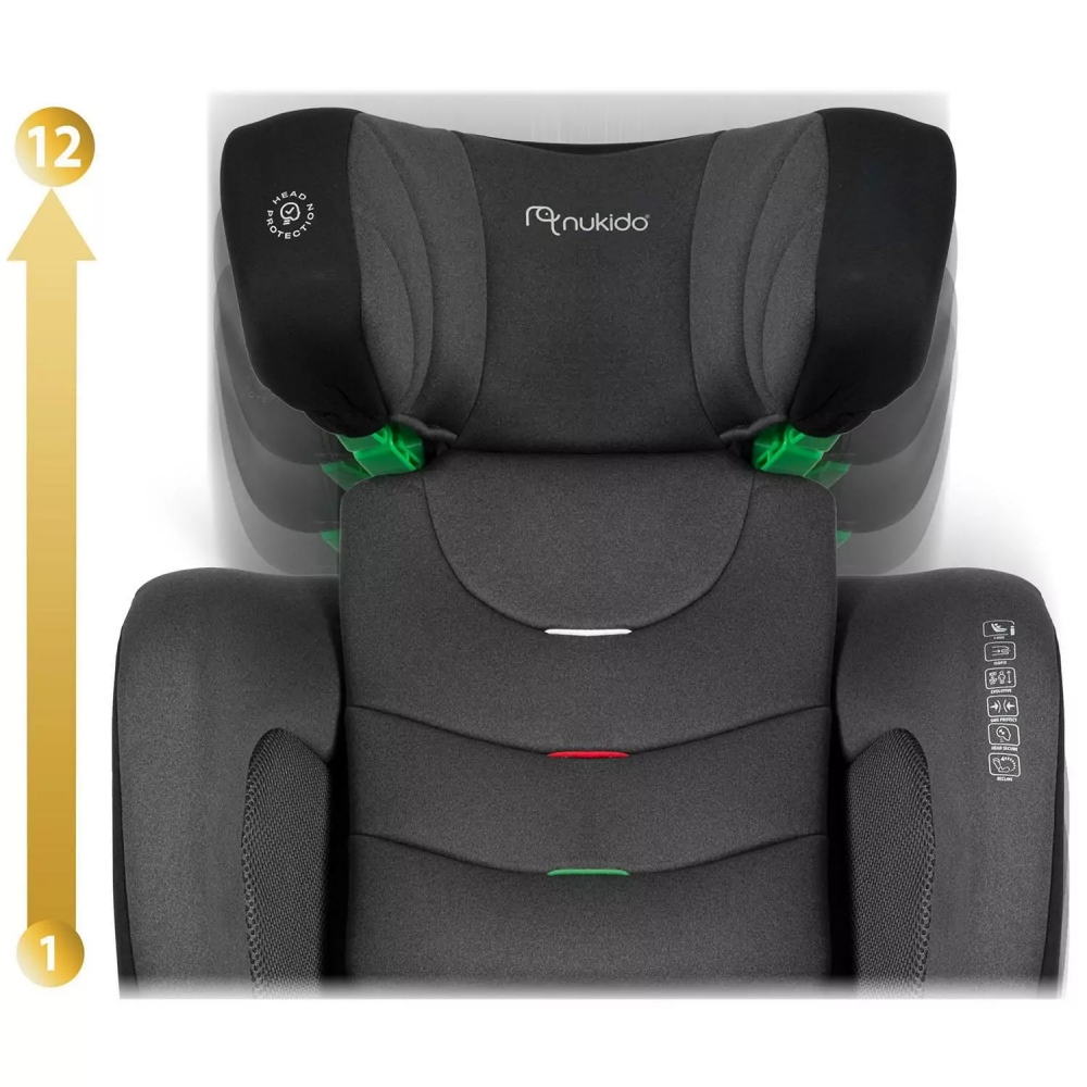Scaun Auto Nukido I-SIZE, Siguranta Maximă - imagine 2
