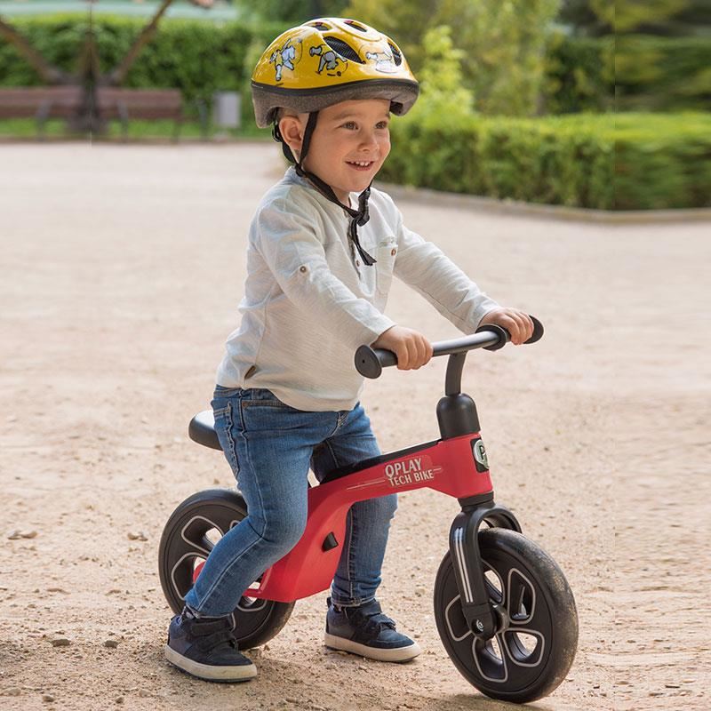 Bicicletă Echilibru Qplay Tech Roșu, 3+ - imagine 5