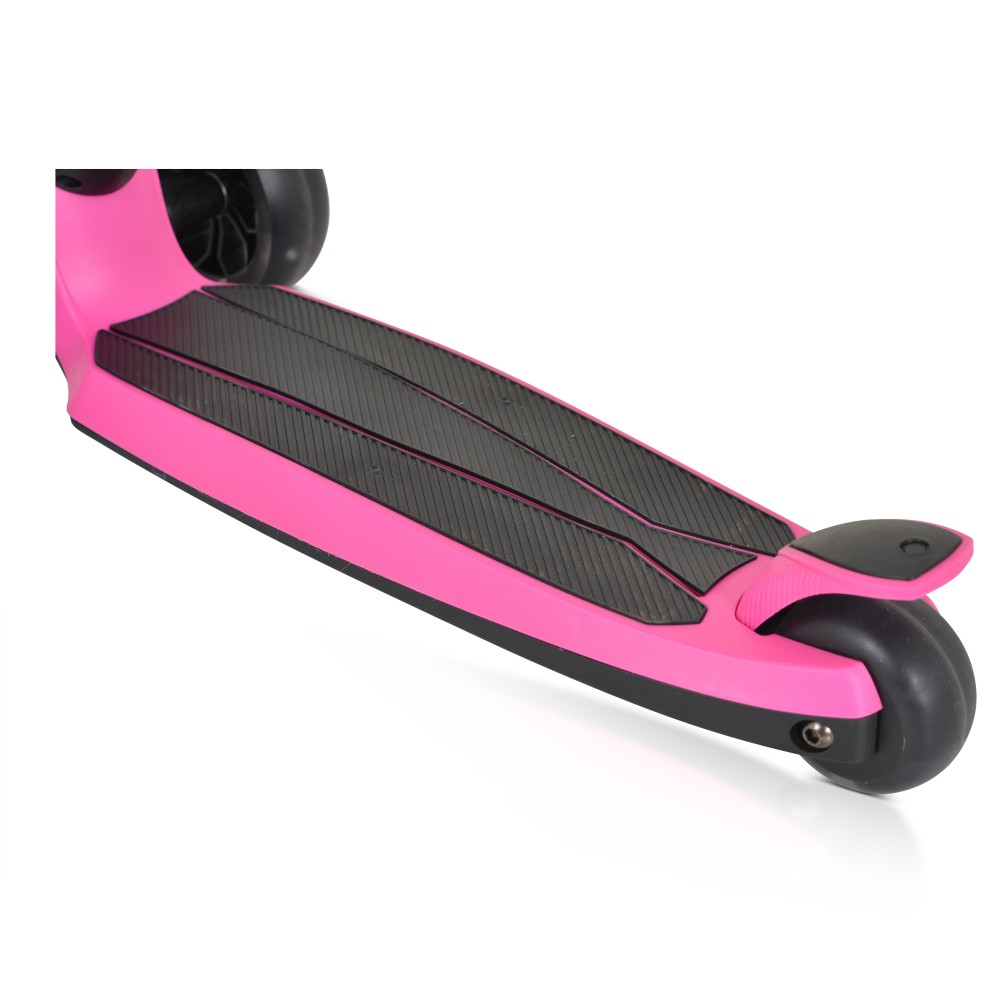 Trotineta Byox Bolt Pink Pliabila, LED, 3 Ani+ - imagine 5