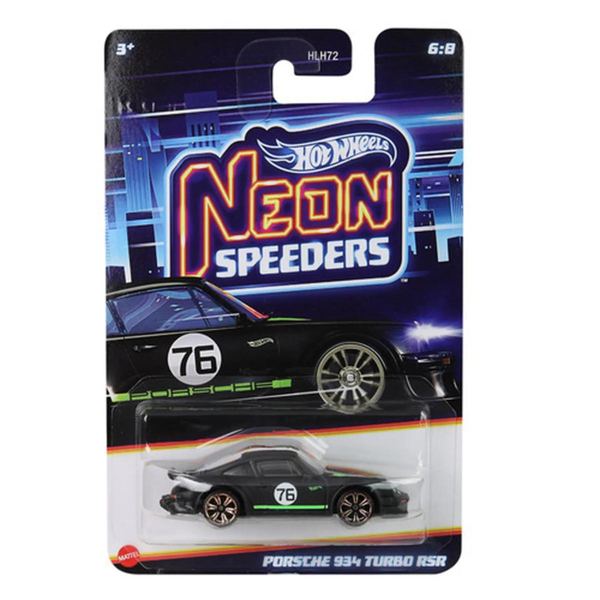 Hot Wheels Porsche 934 Turbo RSR Neon Speeders