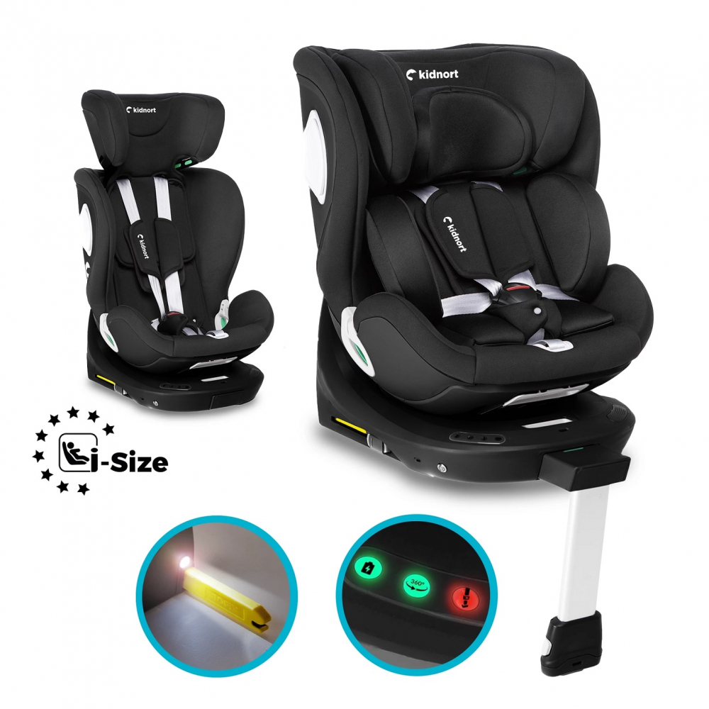 Scaun auto Kidnort 360° cu Isofix i-Size - imagine 4