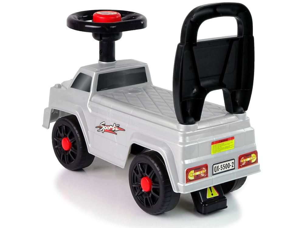 Leantoys Mașinuță Impingere Starlight Grey 18m+ - imagine 2