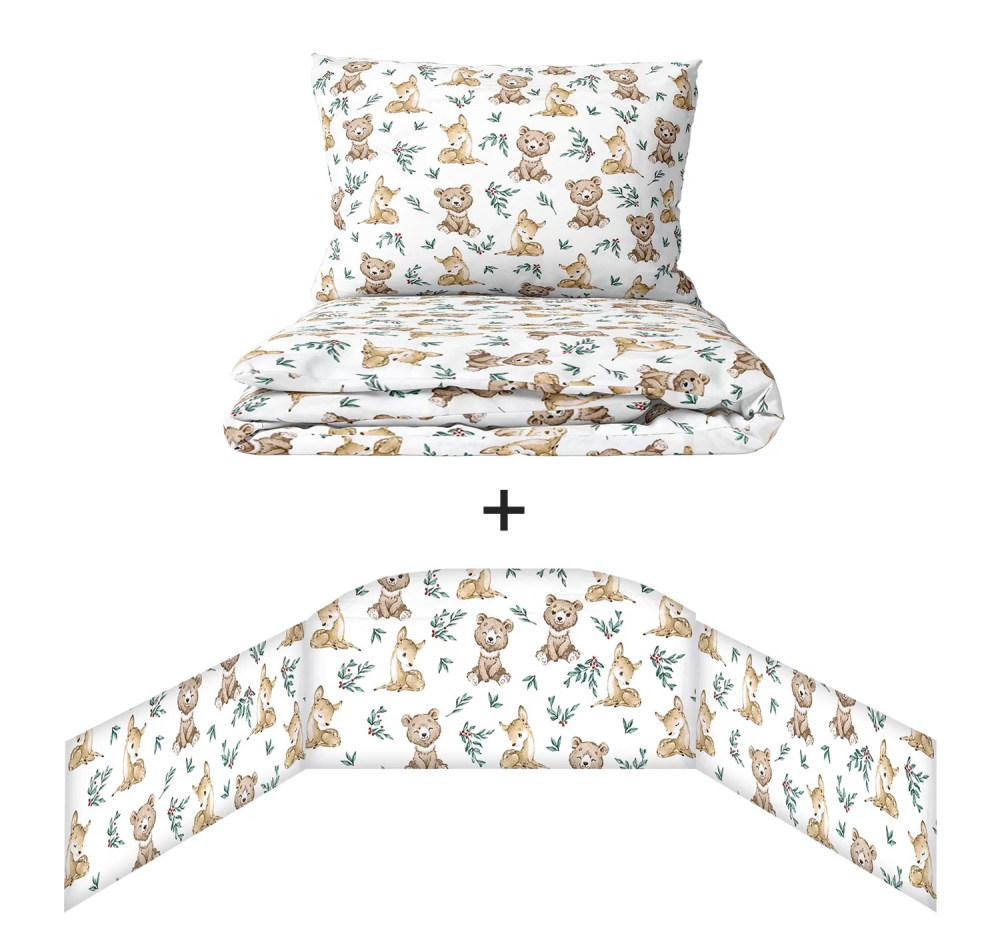 Set Lenjerie Amy Teddy, Bumbac cu Protecție - imagine 2