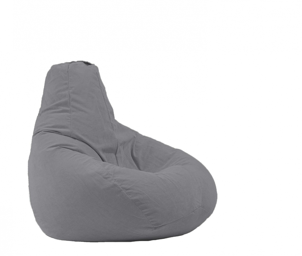 Fotoliu Pufrelax Nirvana Hobbit Grey Premium - imagine 2