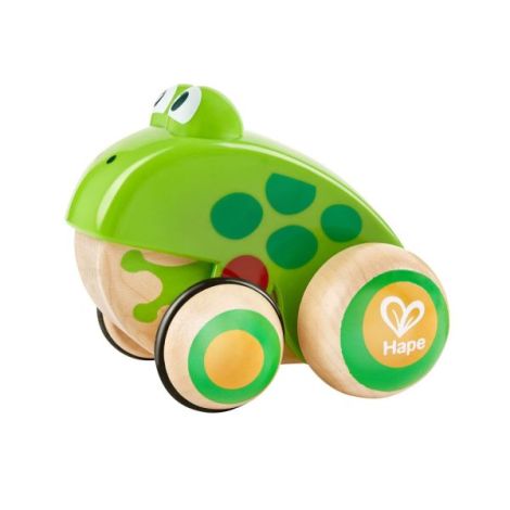 Hape Jucarie din Lemn Broscute de Tras Educational - imagine 5