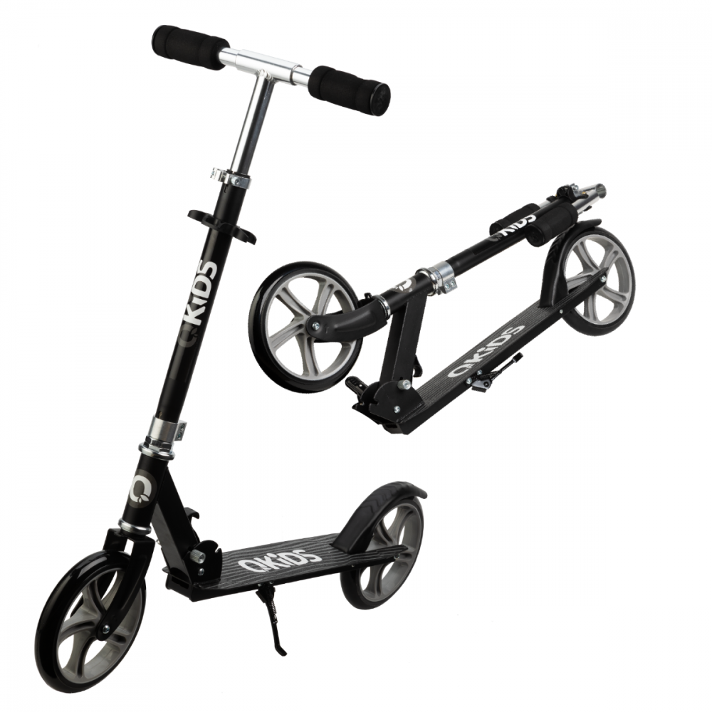 Trotineta Freestyle Qkids WEISS Black - imagine 6
