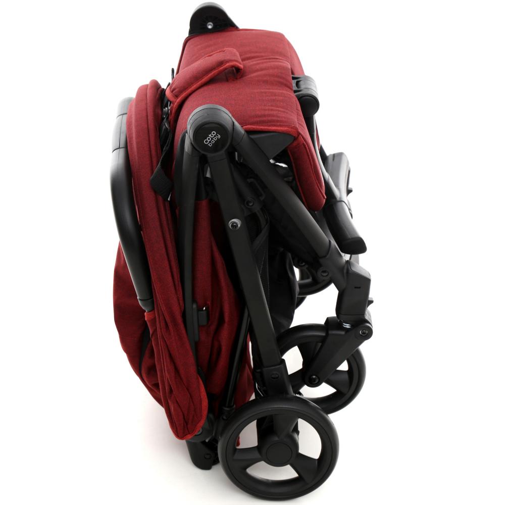 Carucior Sport Coto Baby Riva Red, 7 kg Ultrausor - imagine 6