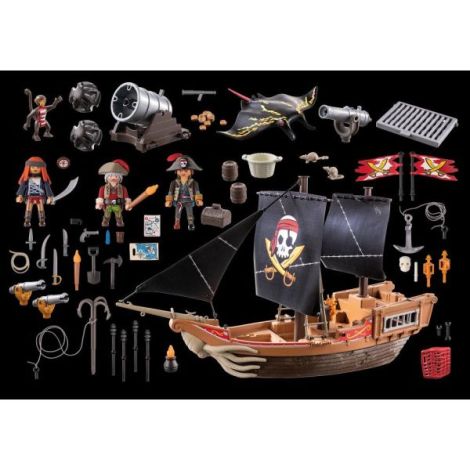 Playmobil Corabia Mare a Piratilor: Aventura pe Mare - imagine 5