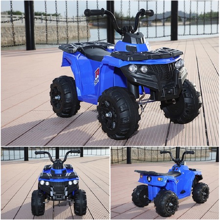 ATV Electric Nichiduta Racer 1 Blue 6V, MP3 si LED - imagine 4