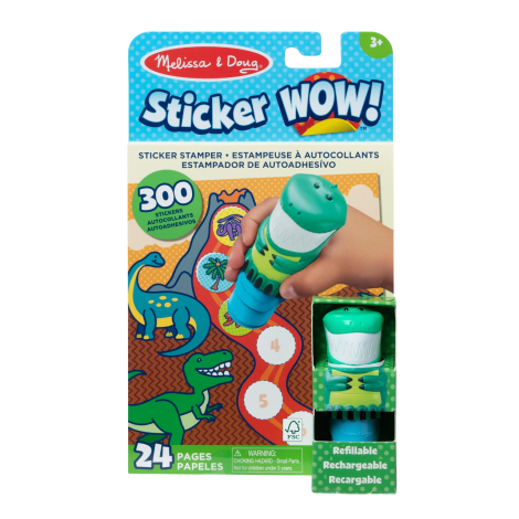 Sticker WOW Dinozaur Melissa & Doug - Joc Creativ