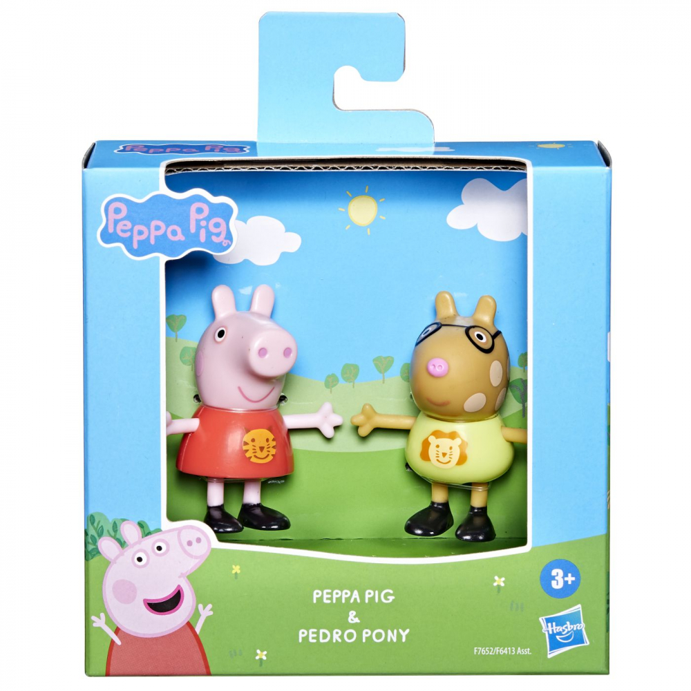 Set 2 Figurine Peppa Pig și Poneiul Pedro Hasbro
