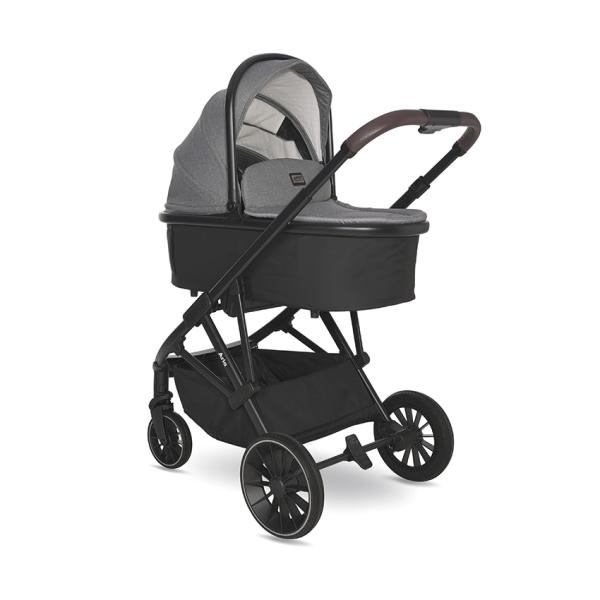 Lorelli Aria 3in1 Grey - Carucior complet cu scaun auto - imagine 5