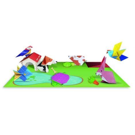Avenir Origami Animale - Kit Creativ Pentru Copii - imagine 2