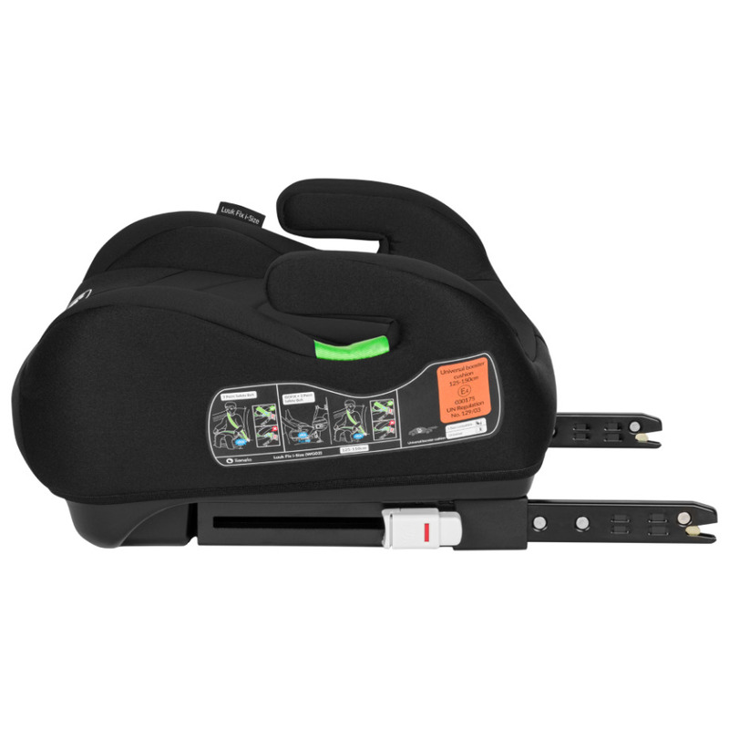 Înălțător Auto Lionelo Luuk Fix i-Size Negru - imagine 4
