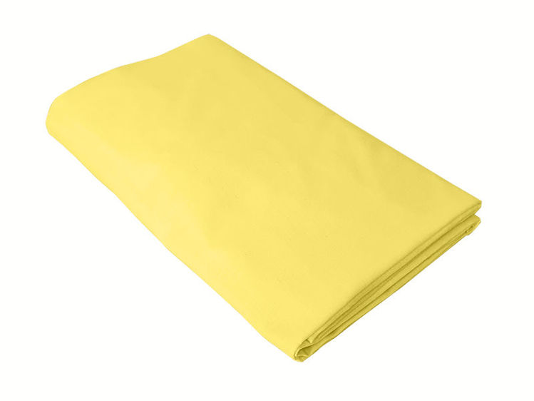 Cearceaf Galben KidsDecor Bumbac 70x110 cm cu Elastic - imagine 3