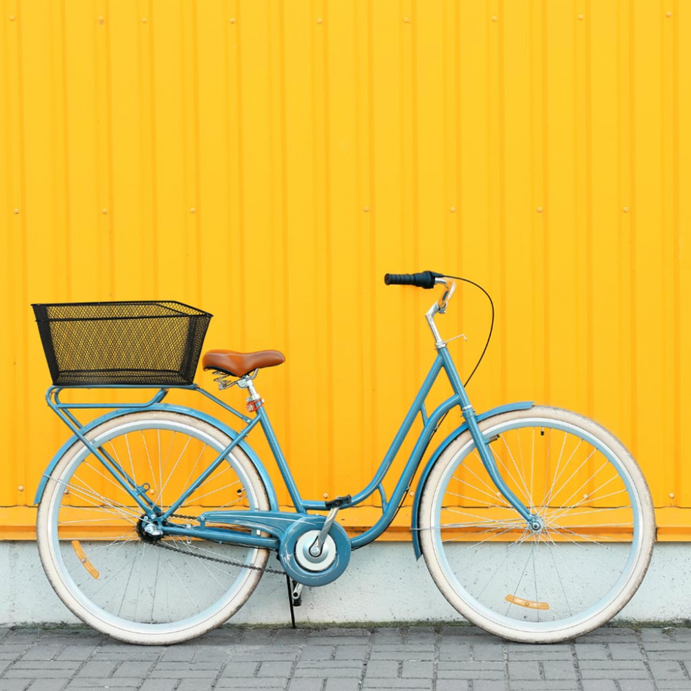 Cos Bicicleta Ikonka Metal, 25 kg, Negru - imagine 6