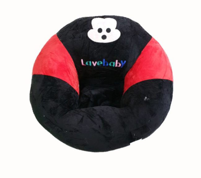 Fotoliu Bebe LovelyBaby Mickey Negru-Rosu | Krista