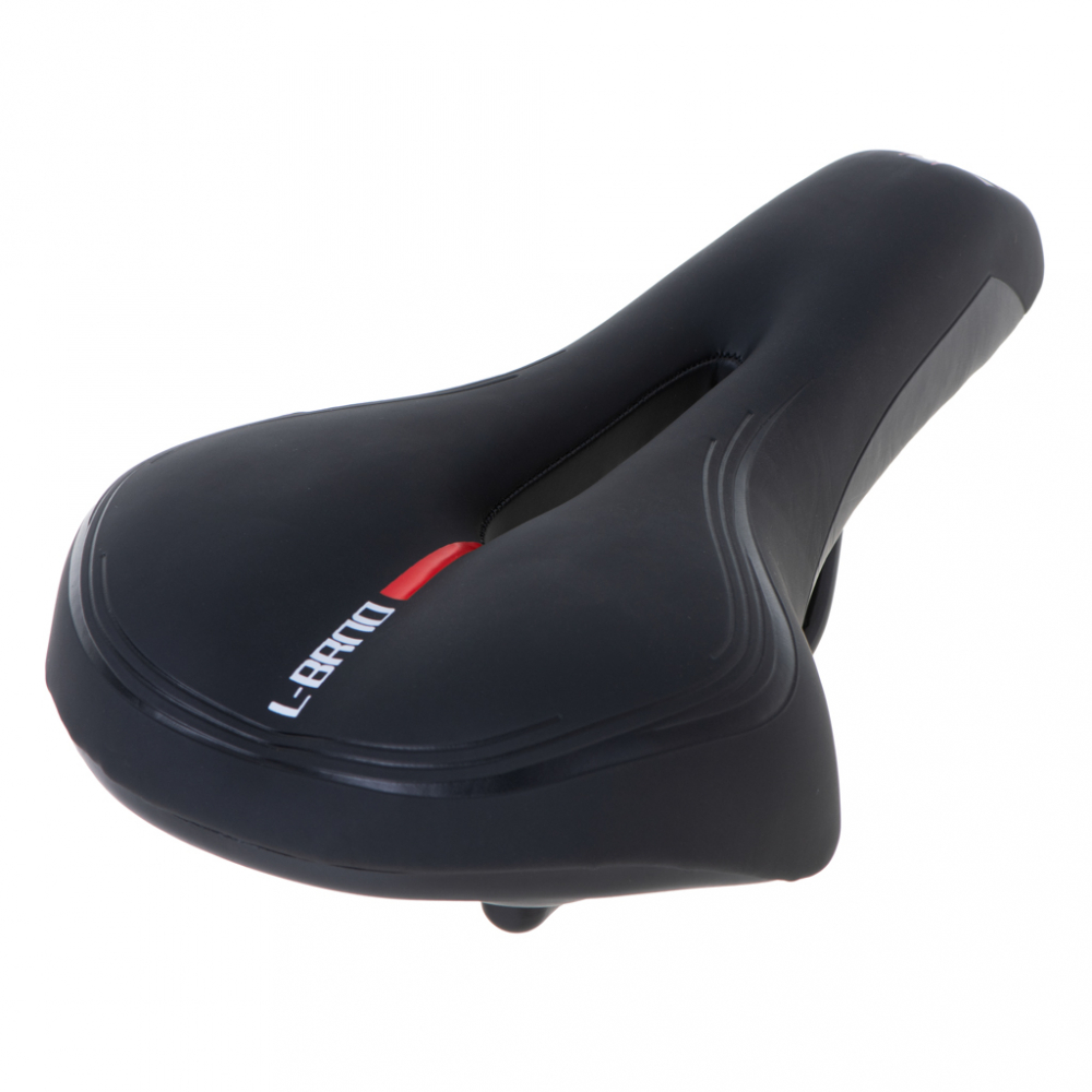 Șa Bicicletă Ergonomică Ikonka, Poliuretan, Negru - imagine 4