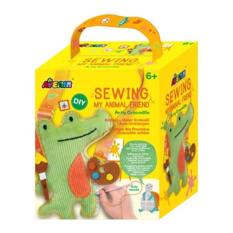 Set Cusut Crocodil Avenir | Jucărie Creativă 6+