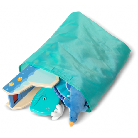 Pinguinii Zburatori | Joc Educativ Lemn Melissa - imagine 8