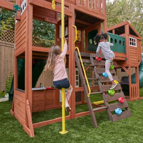 Complex Joacă Leagăn Kidkraft Odyssey 3 Tobogane - imagine 7