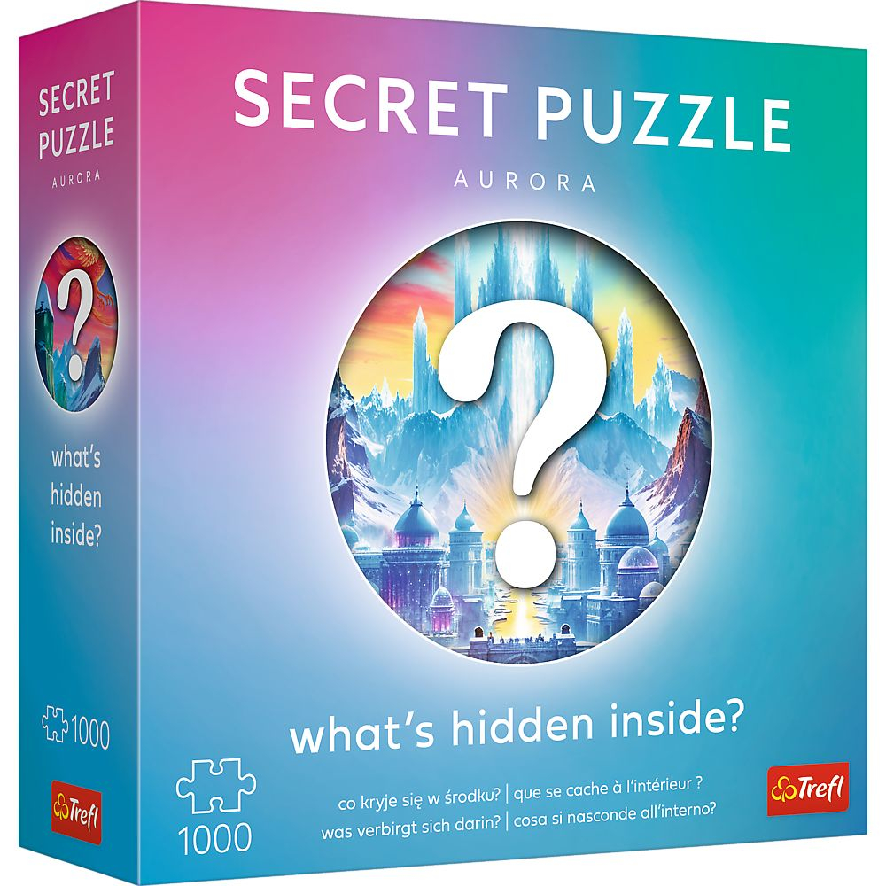 Puzzle Trefl Secret Aurora - Relaxare Creativă