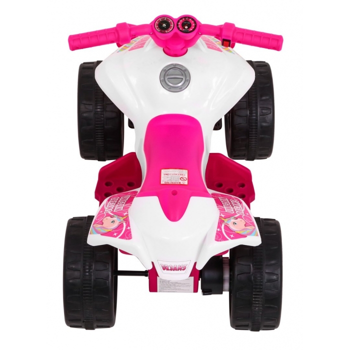 ATV Electric Copii Ramiz Little Monster Roz - imagine 8