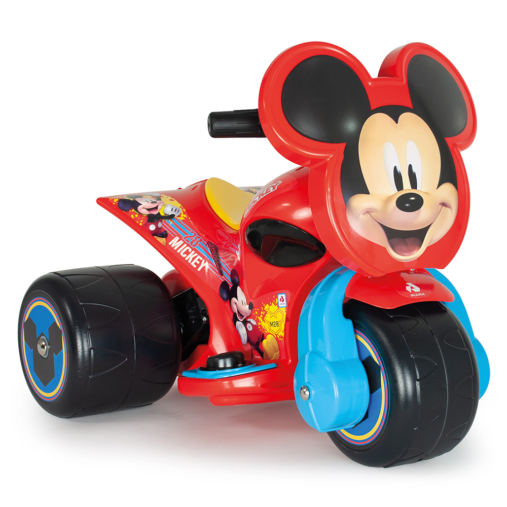 Motocicleta Injusa Mickey Mouse 6V - Copii - imagine 6