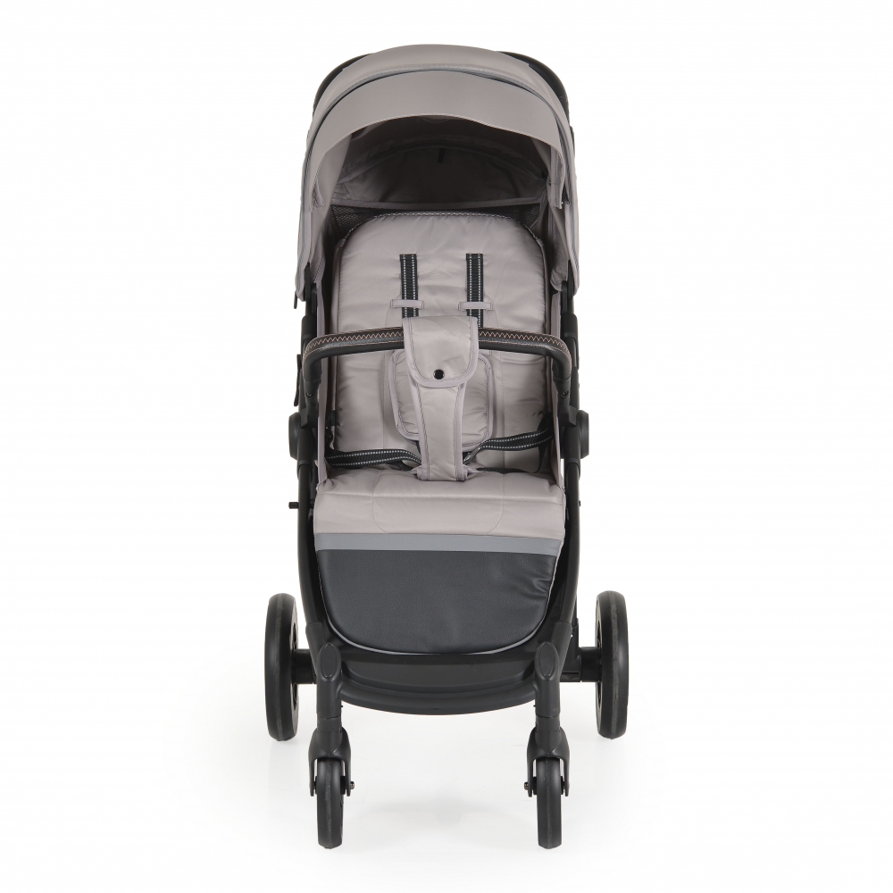 Carucior Moni Buggy Grey, Aluminiu, 0-22kg - imagine 2